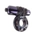 Эрекционное кольцо с вибрацией Fantasy C-Ringz Vibrating Super Ring черного цвета - фото 1