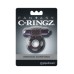 Эрекционное кольцо с вибрацией Fantasy C-Ringz Vibrating Super Ring черного цвета - фото