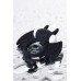 Эрекционное виброкольцо Jos Cocky Devil черного цвета - фото 6