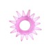Эластичное розовое кольцо для эрекции Toyfa - фото