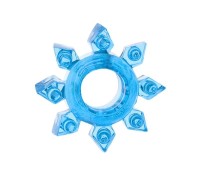 Тянущееся голубое кольцо для эрекции Toyfa
