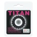 Эрекционное кольцо Titan черное - фото 1