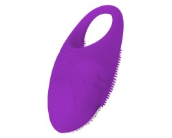 Фиолетовое виброкольцо Jamie с 20 режимами вибрации
