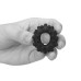 Черное эрекционное кольцо Power Plus Cock Ring с шипами - фото 1