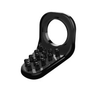 Черное эрекционное кольцо X-Basic Teaser Cockring