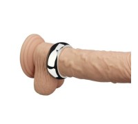Металлическое эрекционное кольцо Stainless Steel Metal Silver Cockring 1,5 in
