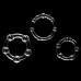 Набор колец прозрачных Power Plus Triple Beaded Ring Set - фото 6