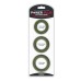 Набор из 3 эрекционных колец Power Plus Soft Silicone Snug Ring зеленые - фото 1