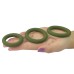 Набор из 3 эрекционных колец Power Plus Soft Silicone Snug Ring зеленые - фото