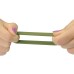 Набор из 3 плоских эрекционных колец Power Plus Soft Silicone Pro Ring зеленого цвета - фото 3