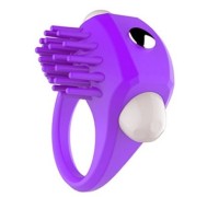 Эрекционное кольцо пурпурное с вибрацией
