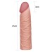 Удлиняющая насадка на пенис Super-Realistic Penis Extension Sleeve - фото 2
