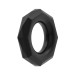 Черное эрекционное кольцо Power Plus Cock Ring - фото 4