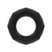 Черное эрекционное кольцо Power Plus Cock Ring - фото 3