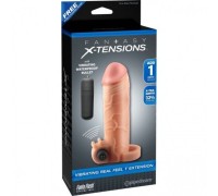 Удлиняющая насадка с вибрацией FX Vibrating Real Feel 1in Extension