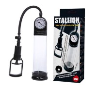 Вакуумная помпа с манометром Stallion