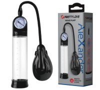 Вакуумная помпа с манометром и электронасосом Automatic Gauge Pump