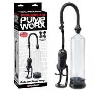 Вакуумная помпа для пениса Pump Worx Rock Hard Power Pump