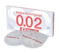 Полиуретановые презервативы Sagami Original 002 2 шт