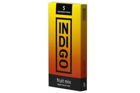 Презервативы Indigo Fruit mix №5 фруктовый микс