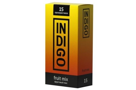 Презервативы Indigo Fruit mix №15 фруктовый микс
