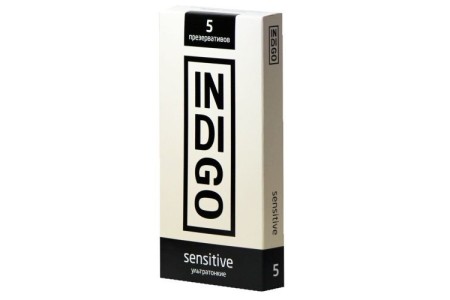 Презервативы Indigo Sensitive №5 ультратонкие