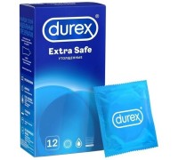 Презервативы Durex №12 Extra Safe плотные с дополнительной смазкой