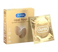 Презервативы Durex №3 Real Feel с эффектом кожа к коже