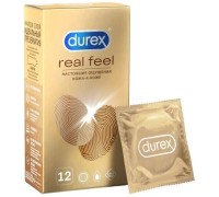 Презервативы Durex №12 Real Feel с эффектом кожа к коже