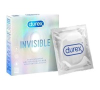 Презервативы Durex №3 Invisible (ультратонкие)