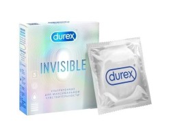 Презервативы Durex №3 Invisible (ультратонкие)