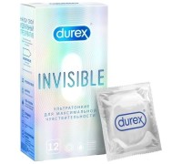 Презервативы Durex №12 Invisible (ультратонкие для максимальной чувствительности)