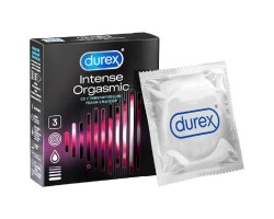 Презервативы Durex Intense Orgasmic с ребристой и точечной структурой 3 шт
