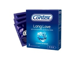 Презервативы Contex №3 Long Love с анестетиком