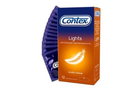 Презервативы Contex №12 Lights особо тонкие
