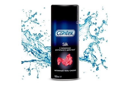 Силиконовая гель-смазка Contex Silk 100 мл