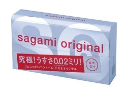 Полиуретановые презервативы Sagami Original 0,02 6 шт