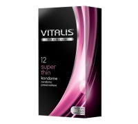 Презервативы Vitalis Premium №12 Super Thin - супер тонкие