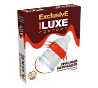 Презервативы Luxe №1 Красный Камикадзе