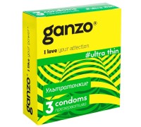Презервативы Ganzo №3 Ultra Thin ультратонкие