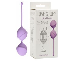 Вагинальные шарики Love Story One Thousand and One Nights Violet