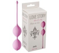 Вагинальные шарики Love Story Fleur-de-lisa Sweet Kiss розовые