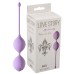 Вагинальные шарики Love Story Fleur-de-lisa Violet fantasy фиолетовые - фото