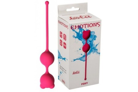 Розовые вагинальные шарики Emotions Roxy