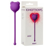 Фиолетовый вагинальный шарик Emotions Roxy