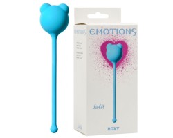 Голубой вагинальный шарик Emotions Roxy