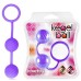Вагинальные шарики Kegel ball пурпурные - фото