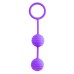 Вагинальные шарики Kegel ball фиолетовые - фото 2