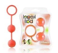 Шарики вагинальные Kegel ball оранжевые