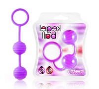 Шарики вагинальные Kegel ball пурпурные